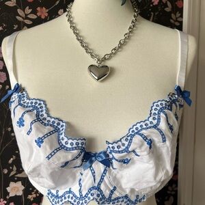 Adore Me Elegant White Bralette